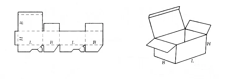 Automatic-lid cartons Automatic-lid cartons