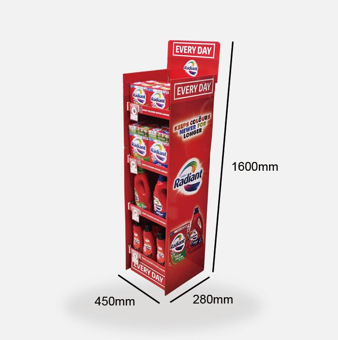 corrugated display