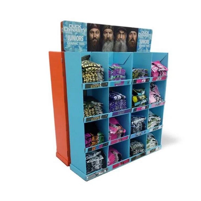 4 Sides T-shirt Display Stand