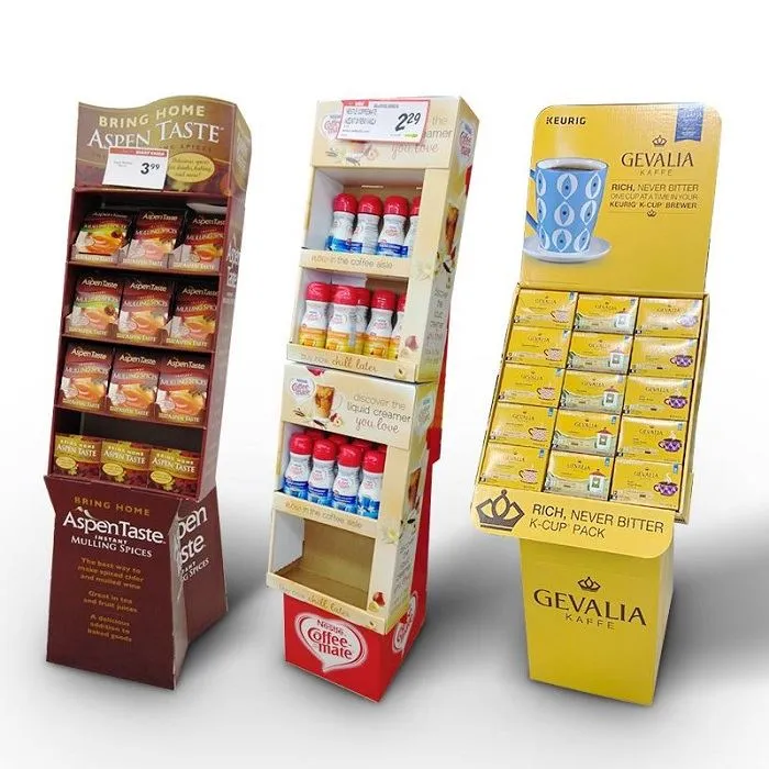 Corrugated Plastic Display Stand for Chocolates