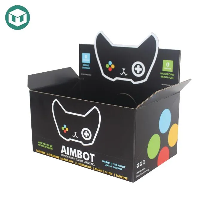 Cardboard Counter Display Stand for E Liquid